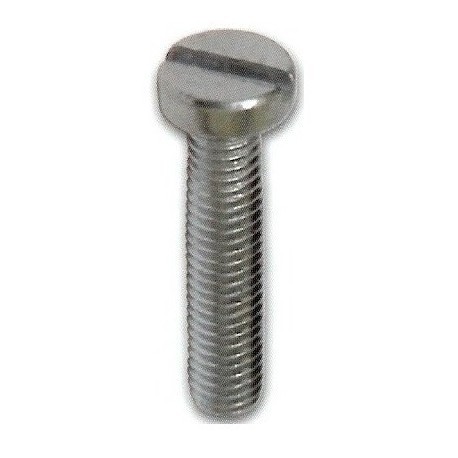 DIN84 Slotted Cheese Head Machine Screw Threaded Stud Bolts M2 - M10