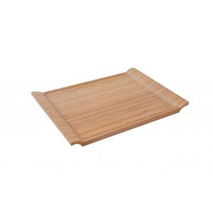 China modern wood serving tray with unique handle wholesale