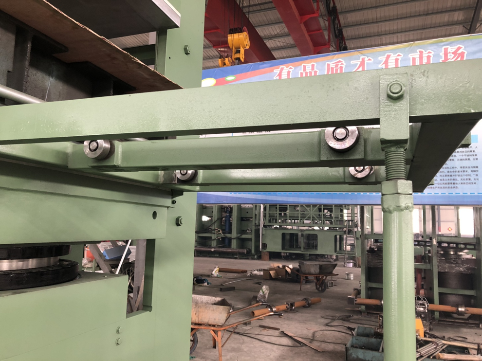 400mm Piston Stroke Automatic Frame Type Vulcanizing Press Rubber Product Making Machine