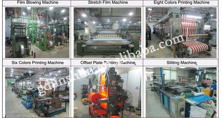 LDPE Plastic Bag Logo Printing Plastic die cut poly handle bag