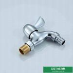 Chrome Plated Water Tap Washing Machines Brass Bibcock