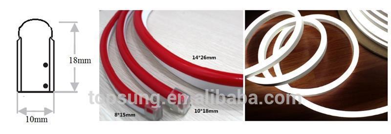 10*18mm CE RoHS approval 110V 164' spool ultra-thin led neon flex price