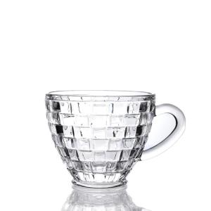 China Popular products 5oz Woven Collection Clear Transparent 150ml Coffee Mug Tea Glass wholesale