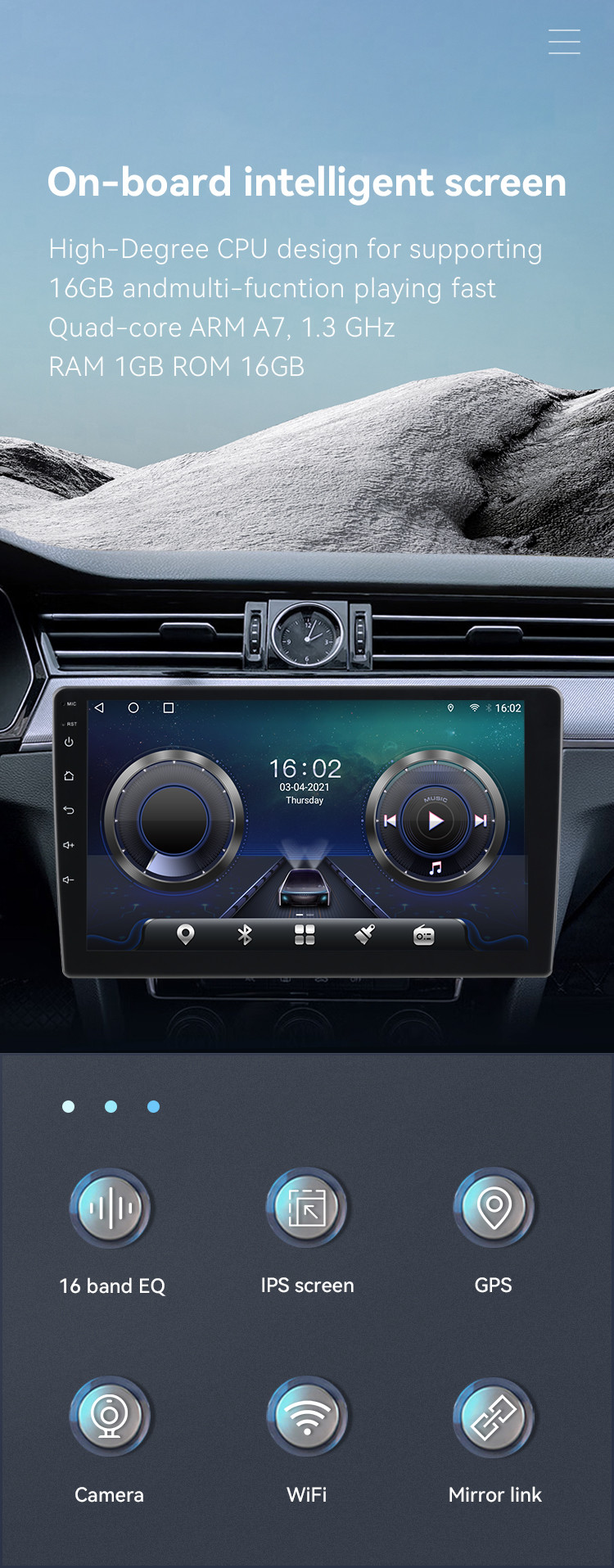 Car Play IPS GPS Camera Touch Screen Car Radio Android 12 For Toyota Camry 2006-2011