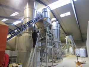 China Double Cyclone Air Stream Dryer Machine In Food Industry wholesale
