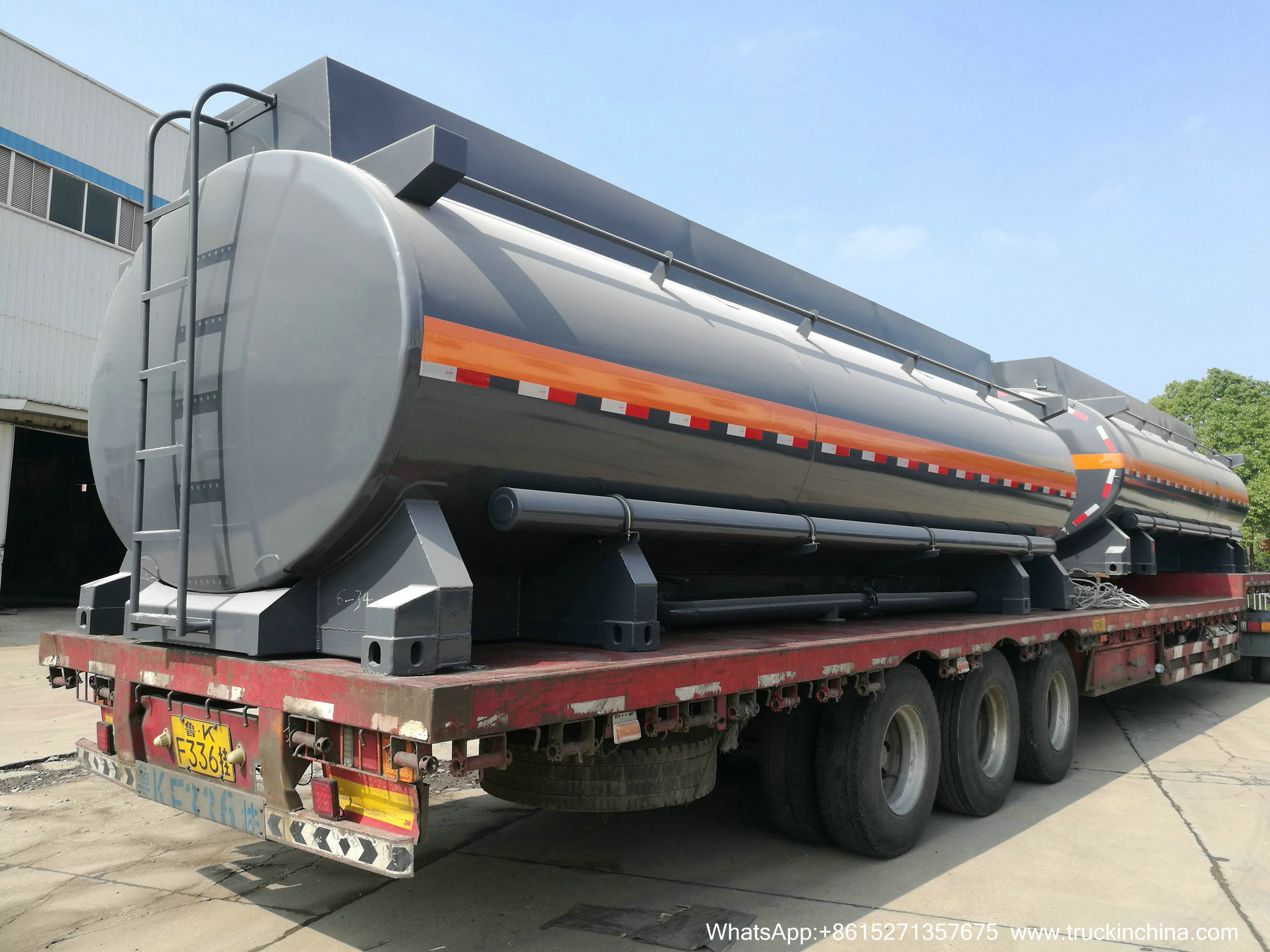 Chemical Acid Tank Body Chemical Liquid Tanker Body with Container Locks Trailer Road Transport WhsApp:+8615271357675