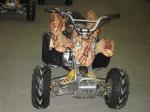 Yamaha 110cc Four Wheeled Motorcycles ATV , Single Tank 4 Wheels Motorcycle
