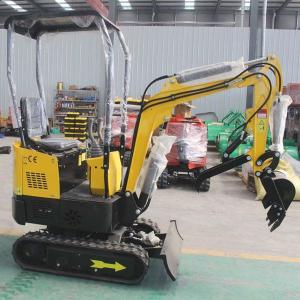 China 0.8 Ton Hydraulic Excavator Machine CE Mini Excavator Briggs Stratton wholesale