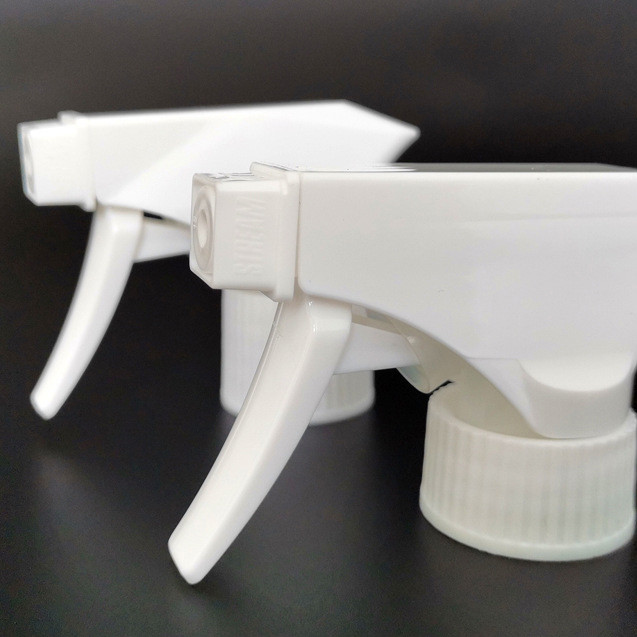 Hand Button White Fine Water Spray Nozzles Square Gun 28 400 410