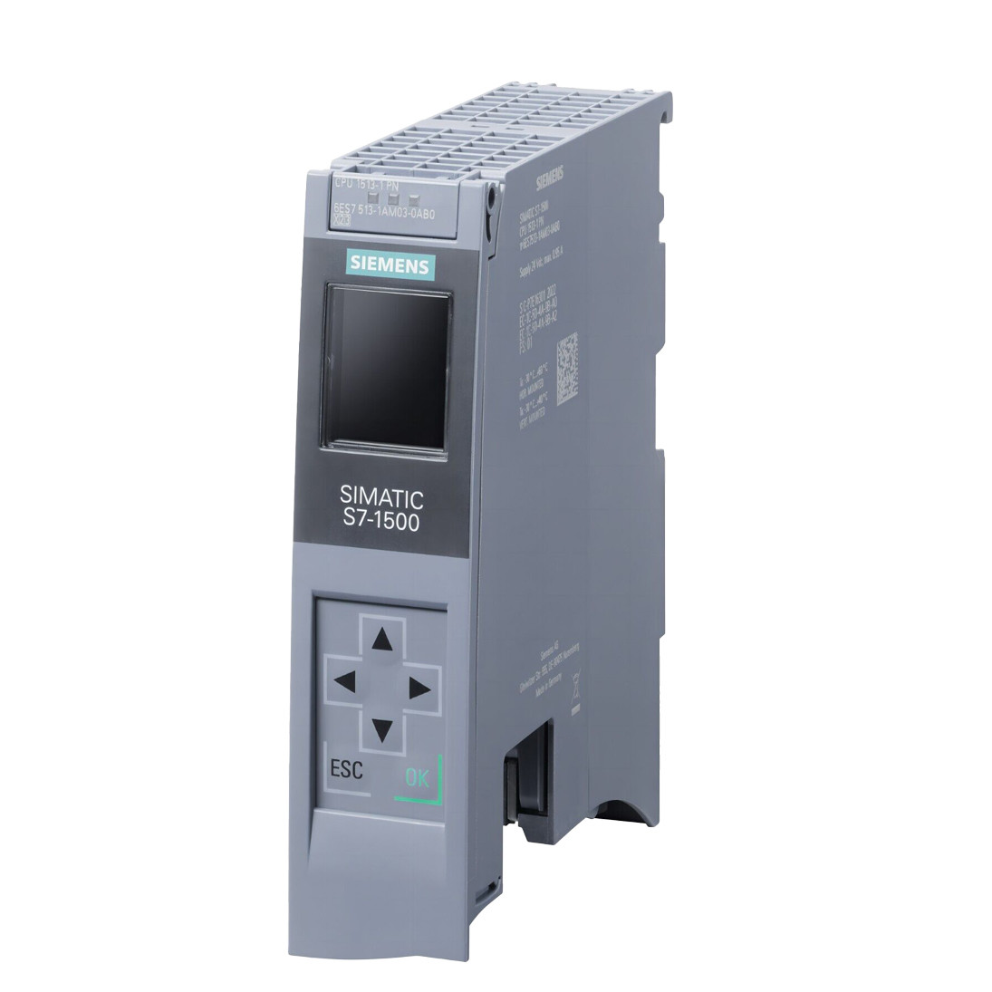 SIEMENS PLC SIMATIC S7-1500 CPU 1513-1 PN 6ES7513-1AM03-0AB0SIMATIC MEMORY CARD REQUIRED
