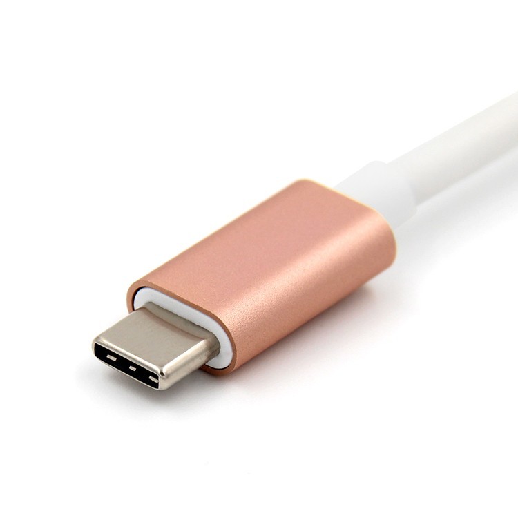 Data Transmission 3.0 Usb Type C To Vga Adapter , 5V 3A Multiport Usb Hub