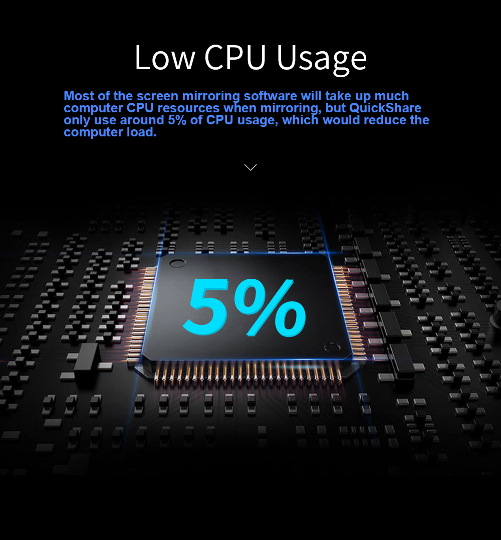 Aluminum Wireless Screen Sharing Device Hdmi Supporting PC Connection