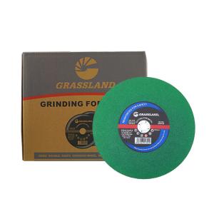 China 24 Grit Green Abrasive Chop Saw Aluminum Oxide Cutting Wheel wholesale