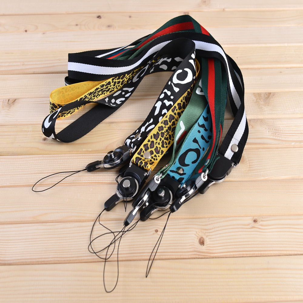 Recyclable Nylon 2mm Cell Phone Neck Lanyard