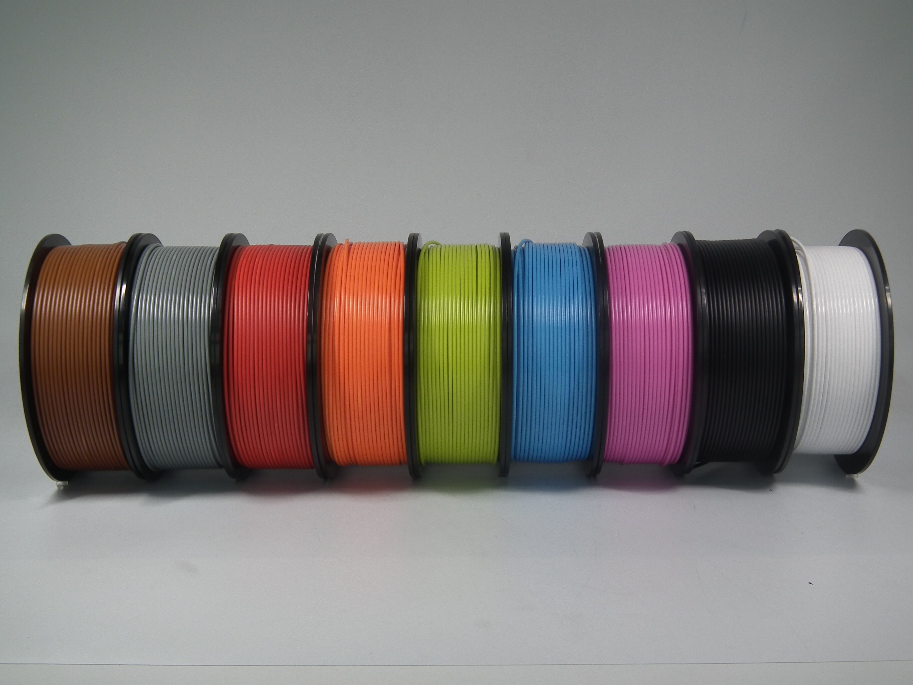 White PLA 3D Printer Filament 1.75mm 2.85mm 2.2 Lbs 1 Kg For 3D Pen / 3D Printer
