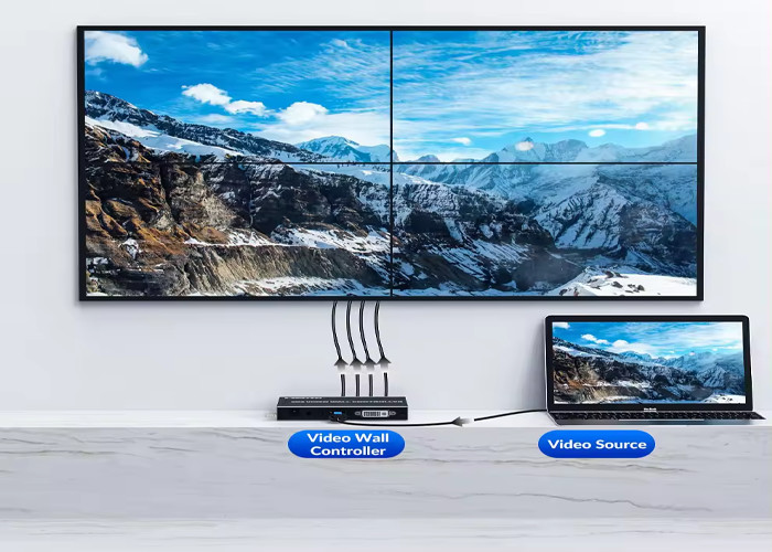 High-Performance HDMI Video Wall Controller for Seamless Multi-Screen Displays