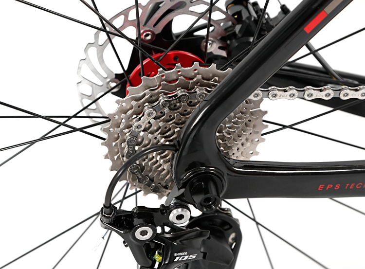 Frame Carbon Road Bike Twitter 700c 25c Carbon Fiber Frame Roadbike 22 Speed Bicycle for Men Shimano Groupset Wheel Size 700c