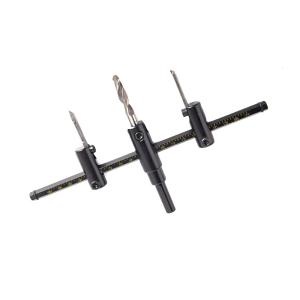 China Black Oxide Adjustable Circle Hole Cutter 30-200mm Heat Treatment wholesale