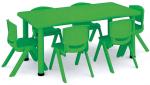 education equipment kindergarten furniture nursery plastic table and chairs