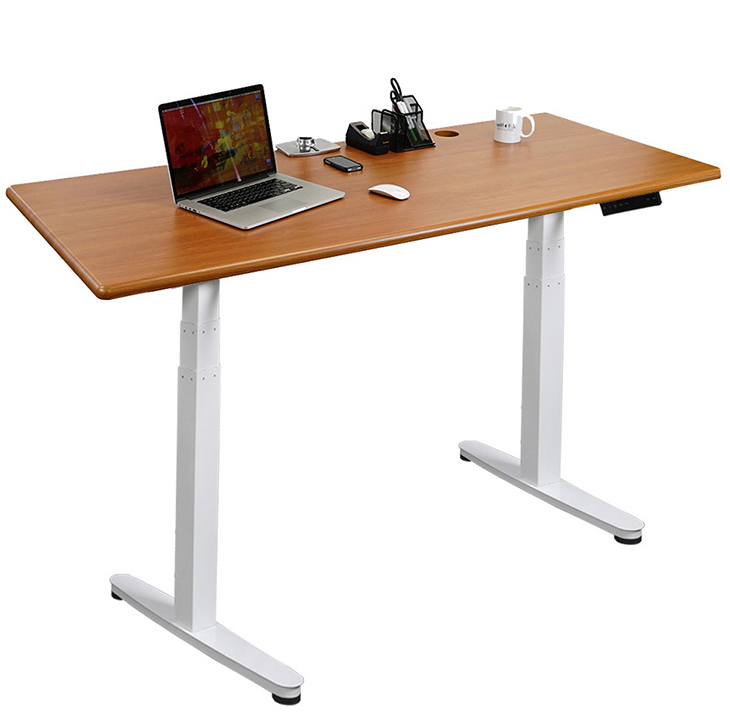 25 mm/s Adjustable Petite Ergonomic French Two Motor Standing Desk for Kids Suppliers