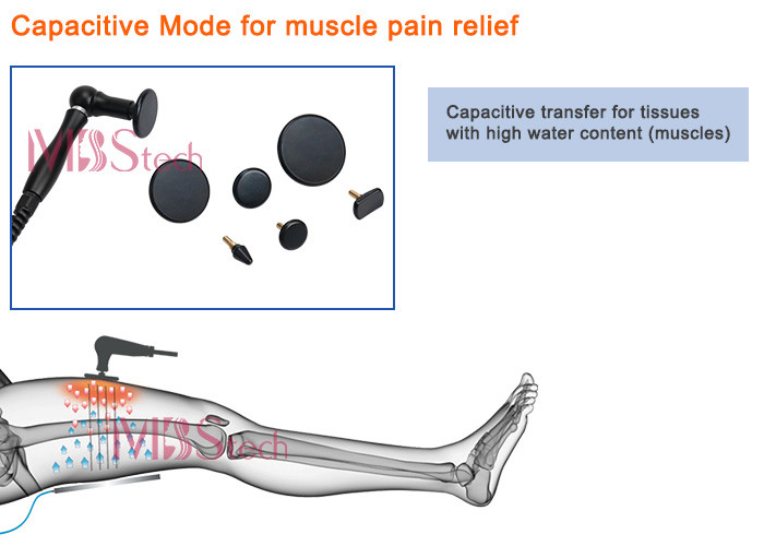 Deep Heat Therapy Diatermia 448khz Tecar 8.0 Knee Pain Relief Machine