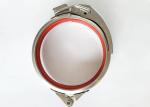 Ss /Galvanized Quick Locking Pipe Clamp 80-500mm Dia