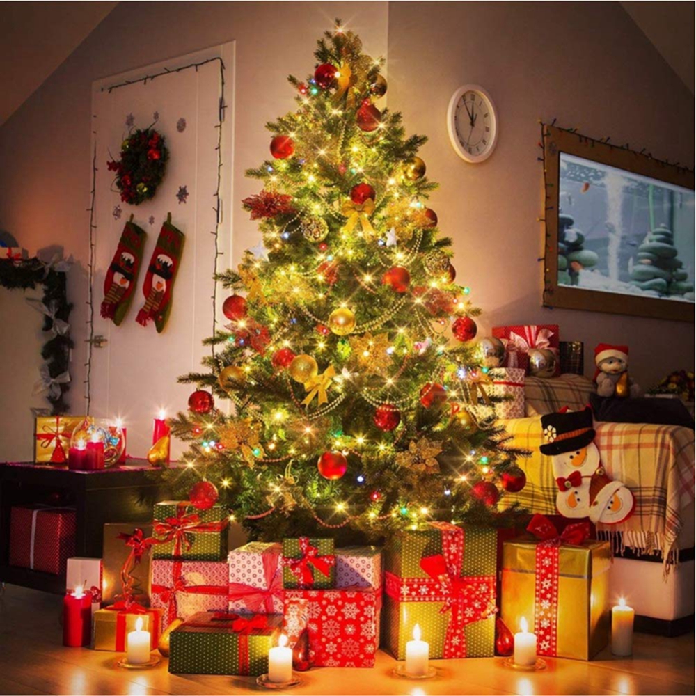 50/100/200 LED Solar Light Waterproof Fairy Garland Lights String Outdoor Holiday Christmas Party Wedding Solar Lamp Decor