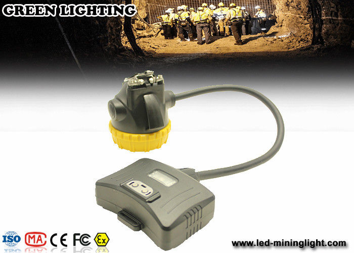 IP68 semi Corded rechargeable miners helmet light headlamp GS5- C 10000 Lux 6.6Ah 1.6W