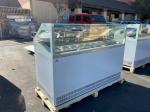 24 Gauge SS 304 Gelato Ice Cream Display Freezer 20 Pans