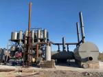 Black Engine Oil Recycling Plant For Diesel Oil Transformation