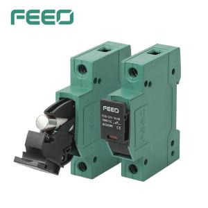 China Electrical Appliance 20KA Breaking Solar DC Fuse Din Rail wholesale