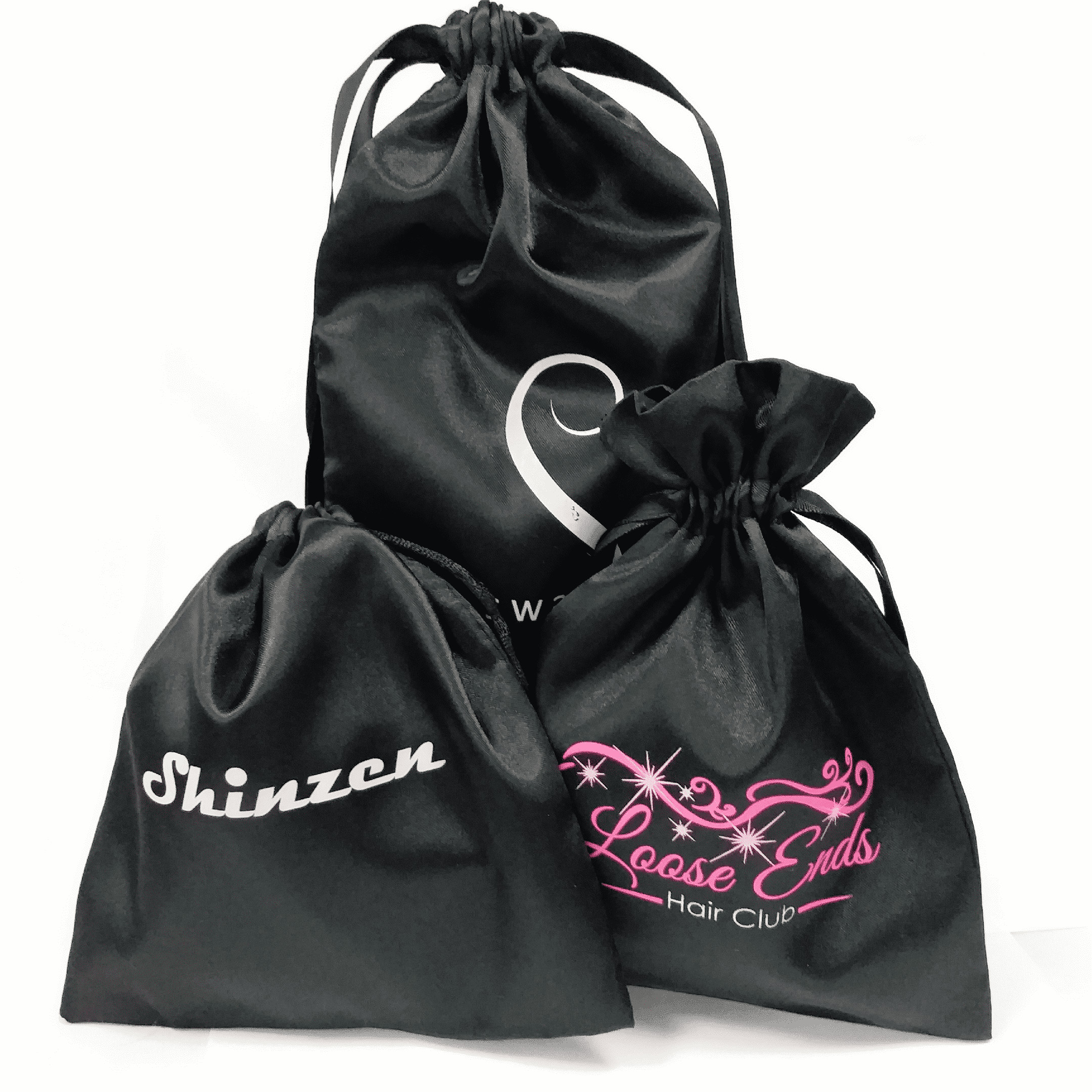 Bulk Satin Drawstring Dust Bag Gift Pouch For Makeup Storage