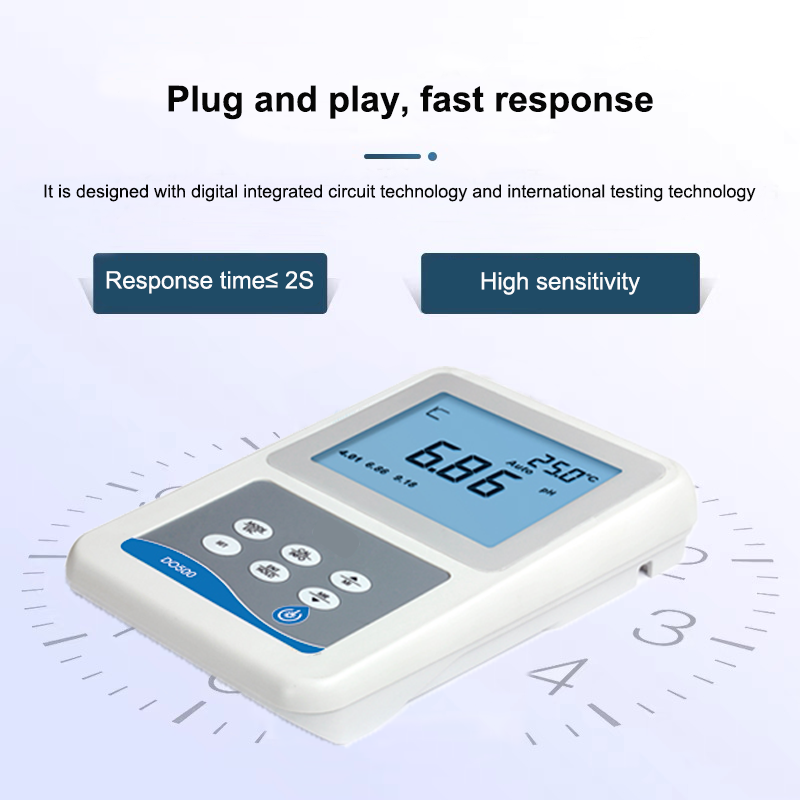 Professional Water Testing Dissolved Oxygen Meter DO Tester with IP67 Protection Grade