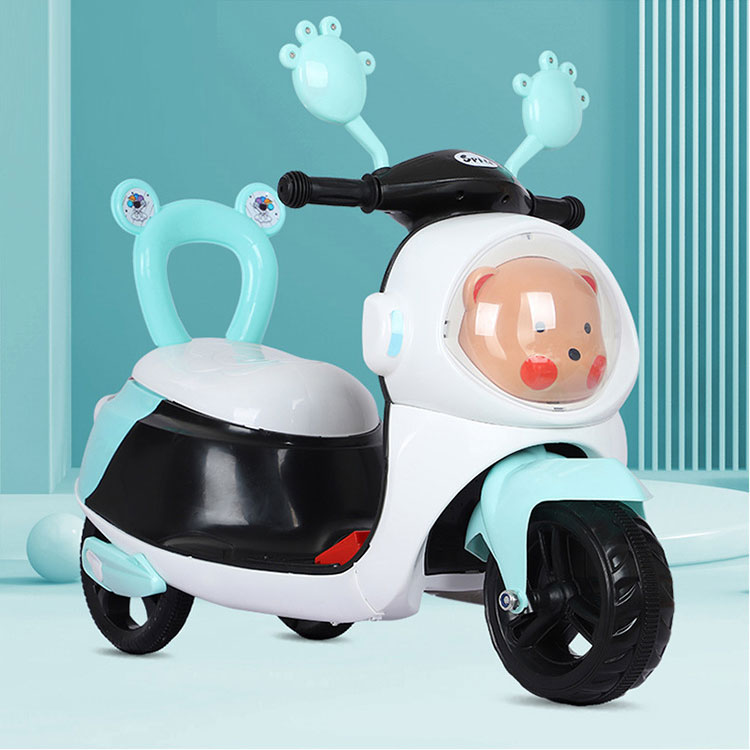 2-3Y Kids Ride On Truck Car Children's Cartoon Push and Racer LED Lights Max Weight 50lbs