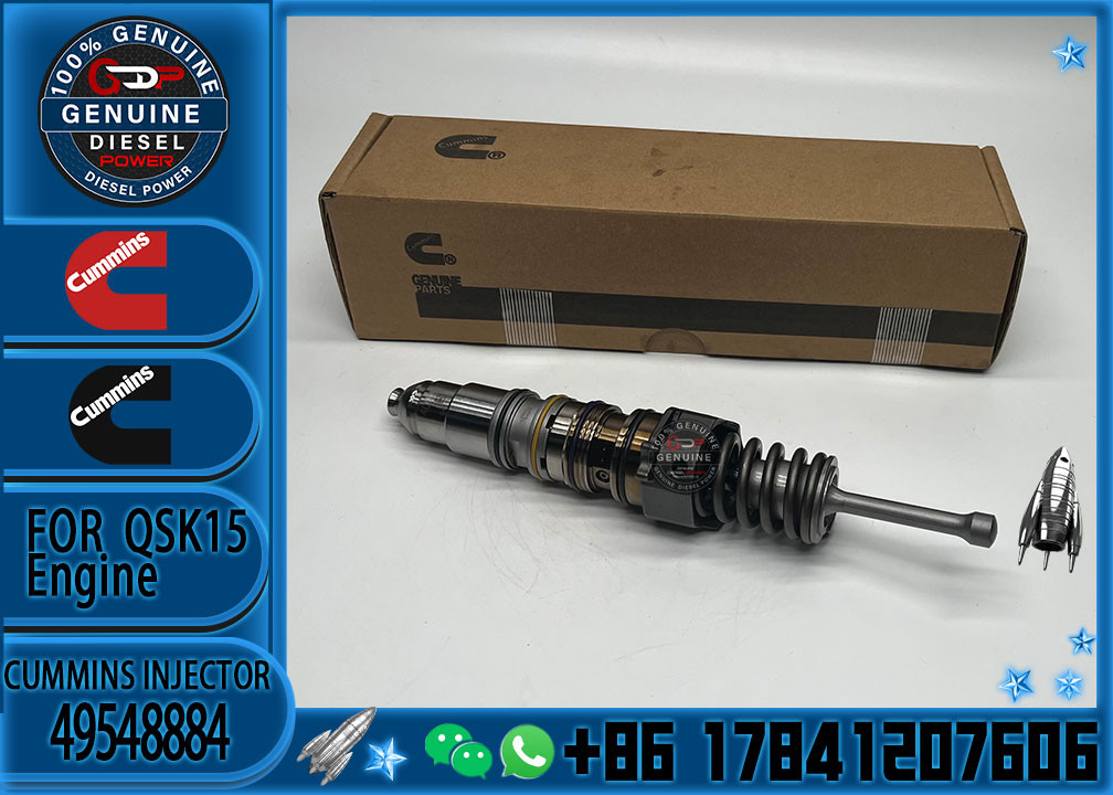 Genset Injector Diesel Engine X15 ISX15 QSX15 Fuel Injector 49548884 49548884 for cummins