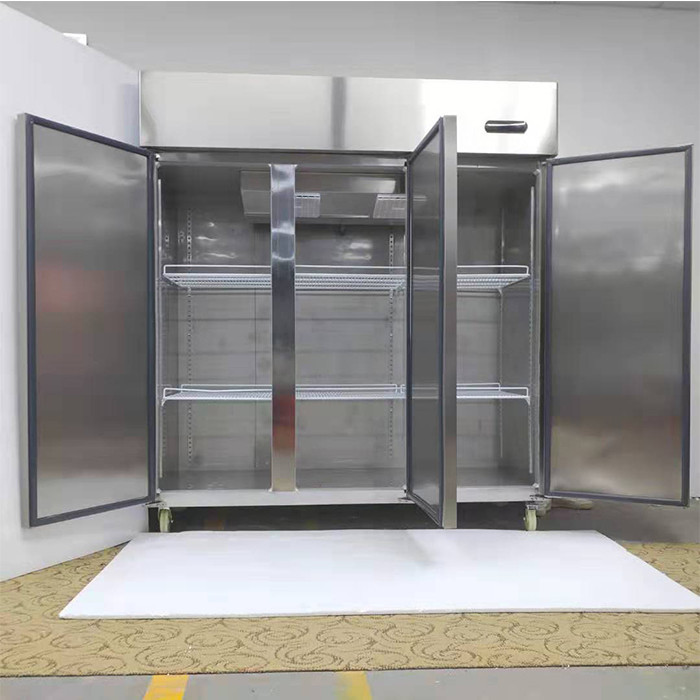 ODM R134A Commercial Stainless Steel Refrigerator Freezer