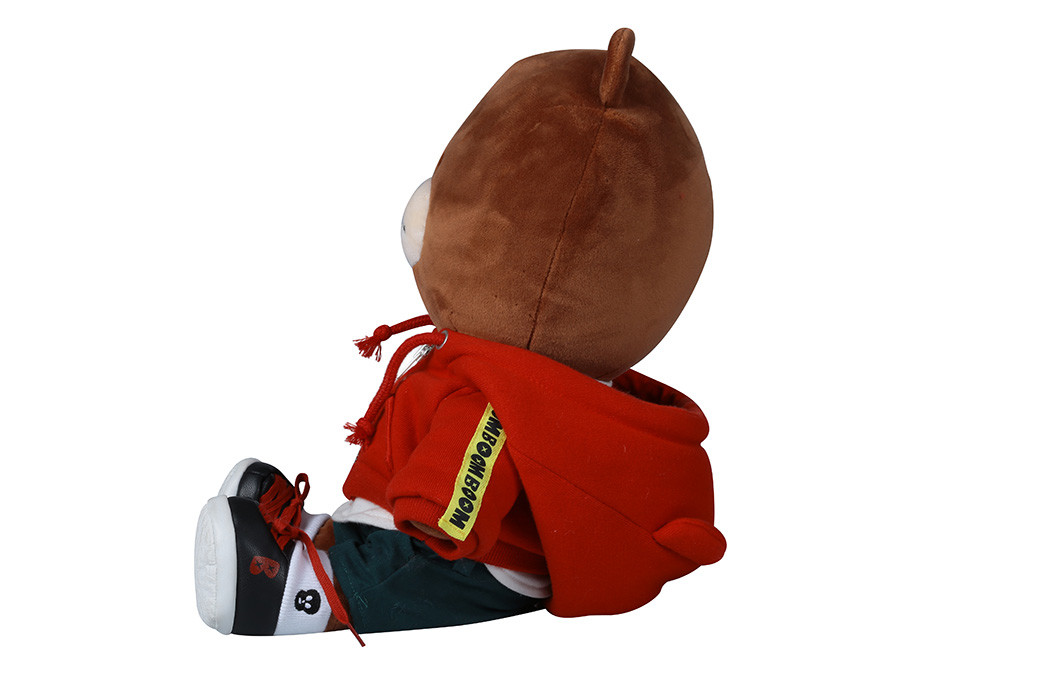 Kids Cheer Huggable Grizzly Bear Soft Toy adorable For Christmas