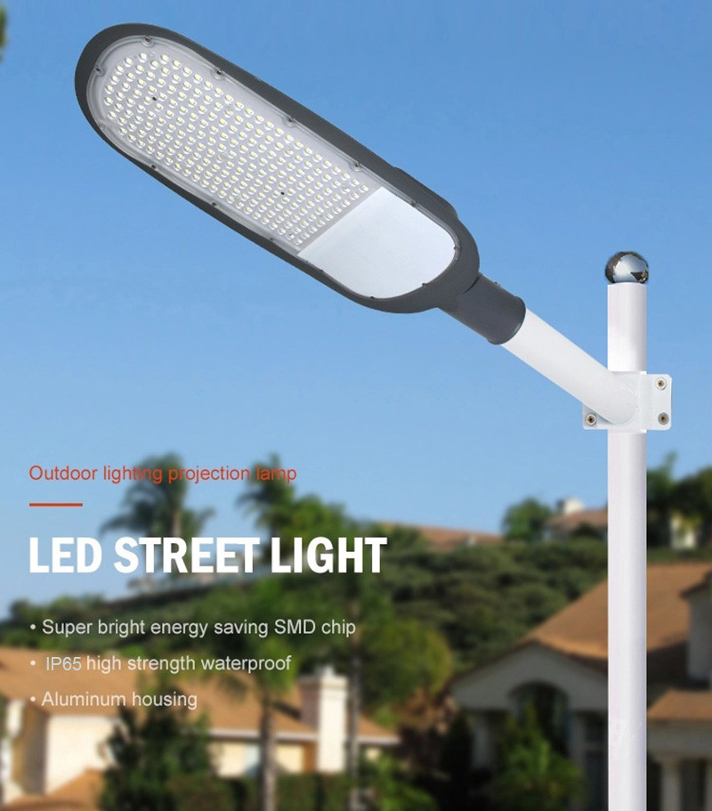 150w AC Led Flood Street Light Customizable Street Lamp Fixtures