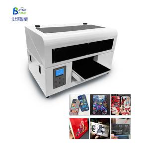 China A4 Flatbed UV Printer Small Metal Plastic Glass Acrylic Mobile Phone Case Wine Bottle Crystal Label Printing Machine wholesale