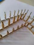 Customized crimped terminal, brass terminal connector, female metal stamping
