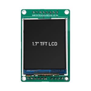 1.7 Inch TFT LCD Display Module with ST7735S Driver for Arduino, Raspberry Pi