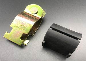 China ISO9001 Stainless Steel Cushion Clamps Cable 1/2 In Yellow Zinc wholesale
