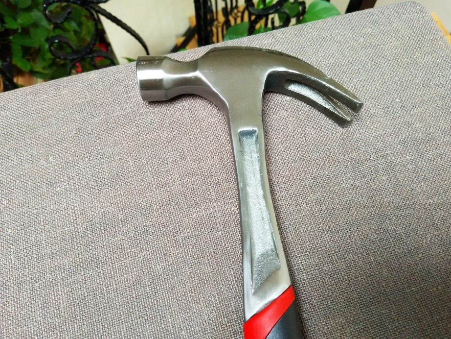 More safe and durable one Piece Claw hammer/Nail hammer (XLHK-0002) with polishing surface