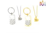 SS304 Custom Shaped Keychains