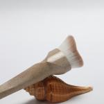 Degradable Handle ECO Friendly Makeup Brush Without Ferrule For Powder