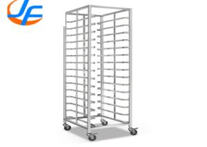 China RK Bakeware China Foodservice NSF Stainless Steel Mobile Food Cart GN1/1 Pan Tray Trolley Oven Rack wholesale
