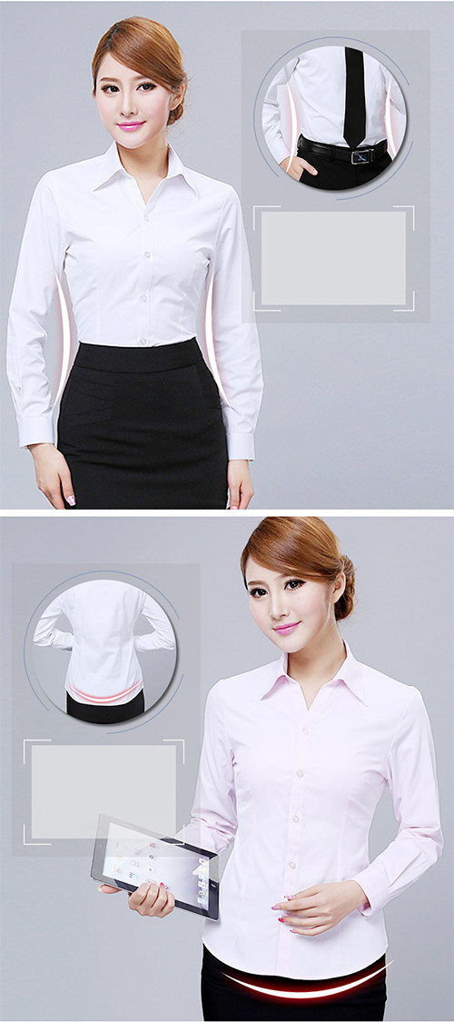 Office 3 Colors Custom Business Shirts Slim Fitting S To 5XL Size