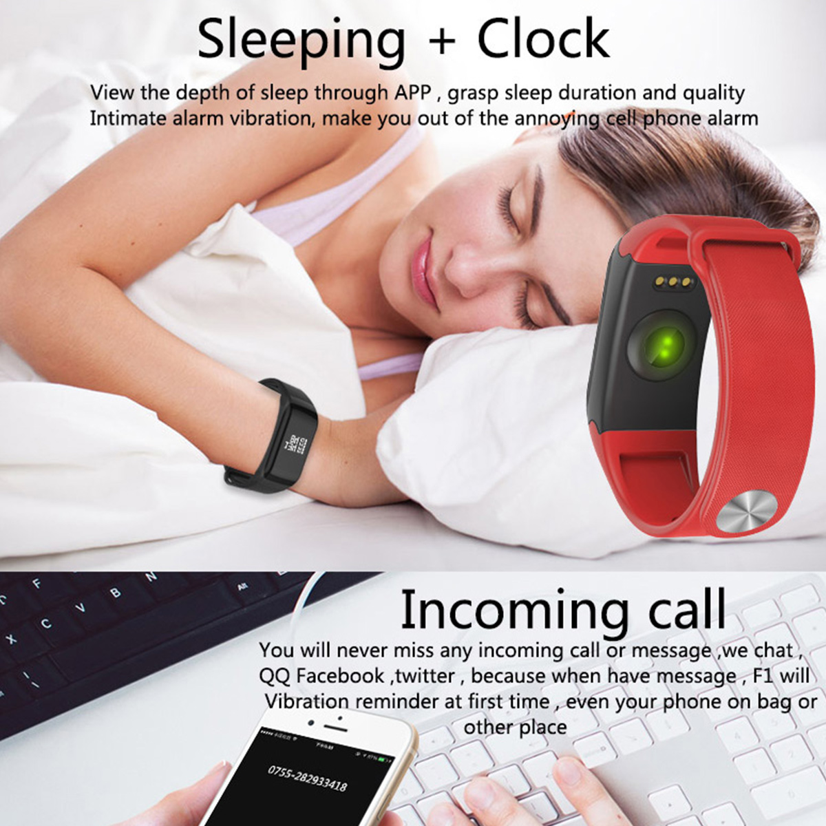 Sports Watch F1 For Apple Android Health Monitoring Heart Rate Blood Pressure Exercise Watch