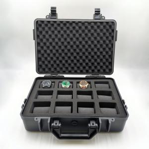 China Twelve 12pcs Waterproof Watch Box Pp Alloy Plastic wholesale