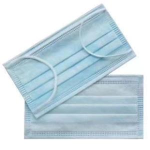 China Blue Color Bulk Dust Masks , Disposable Nose Mask Non Wearing Pressure wholesale